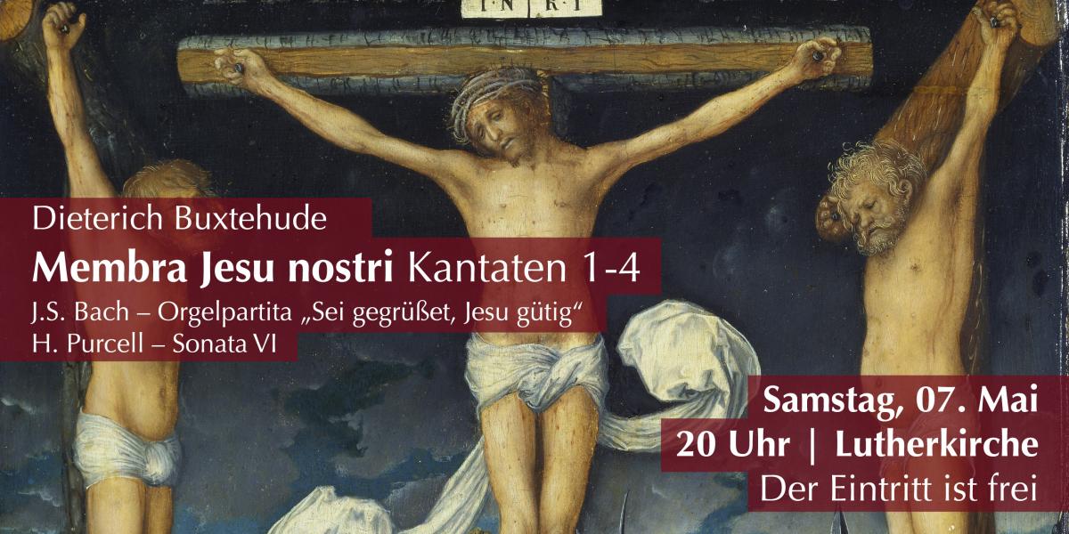 Konzert mit der Kantorei am 7.5. in der Lutherkirche