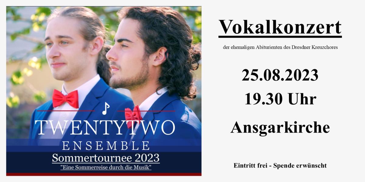 Plakat Twentytwo ensemble