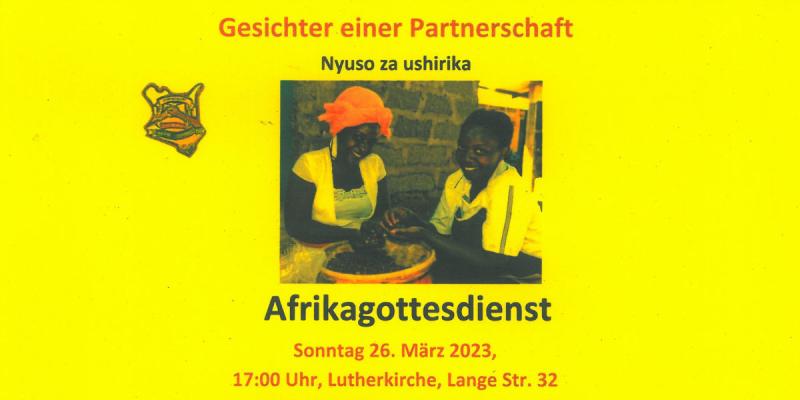 Afrika-Gottesdienst in der Friedenskirchengemeinde