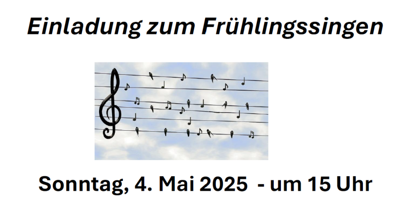 frühlingssingen