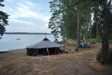 Jurte am See