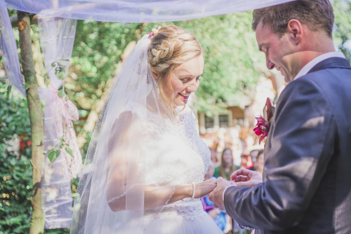 Hochzeit auch im Garten